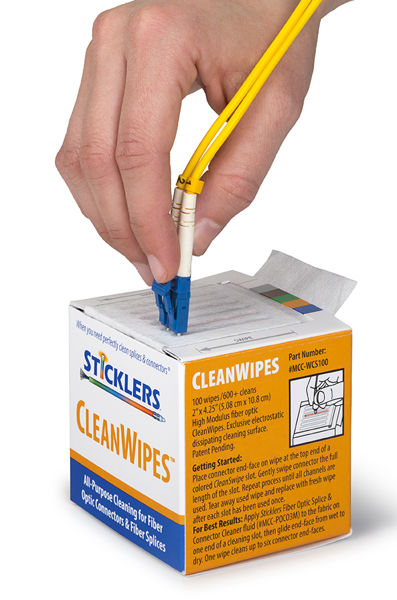 MCC-WCS100 Optical Grade Cleaning Wipes